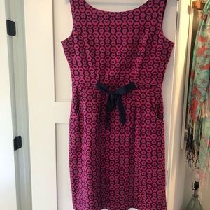 Ponte Shift Dress with bow!